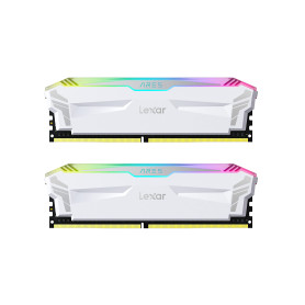 Lexar ARES RGB RAM DDR4 16Go Kit (2x8Go) 3866 MHz, DRAM 288-Pin U-DIMM PC Mémoire RAM, XMP 2.0 Memoire Haute Performance, CL18-2