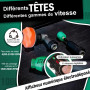 BATOCA S6 Mini Polisseuse Sans fil,Kit Professionnel pour Détail et l'entretien de Peinture,12V Polissage Voiture,Machine à Poli