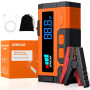 JDMCAR Booster Batterie Voiture 8000A - 14.8V Démarreur Batterie Voiture (jusqu'à9,0L Gaz/8,5L Diesel), Jump Starter avec LED, B