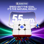 GAN V100 Maglev Speed Cube 3x3 Magnétique, Cube Magique Positionnement Omnidirectionnel, Cube De Vitesse Magnétique 64g Léger, C