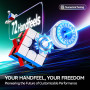 GAN V100 Maglev Speed Cube 3x3 Magnétique, Cube Magique Positionnement Omnidirectionnel, Cube De Vitesse Magnétique 64g Léger, C