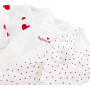 Petit Bateau A00az Body Bébé fille (lot de 3)