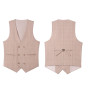 Solovedress Costume pour homme 3 pièces classique à carreaux pour homme, veste, pantalon, gilet pour mariage et affaires