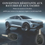 SUPALAN Coque Clé 1 pièces 2 Boutons Compatible pour Dacia Duster Sandero Stepway Logan Lodgy Dokker, TéLéCommande Coque Voiture