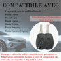 SUPALAND Coque Clé 2 pièces 2 Boutons Compatible pour Dacia Duster Sandero Logan Lodgy Renault Modus Clio Kangoo Twingo pour Ope