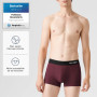 Fullluwaa - Lot de 10 Boxers Homme Coton, Confortable et Doux - Ajustés, Ceinture Élastique Ultra - Souple