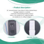 Nxyupv Kit de Télécommande Universelle pour Ventilateur de Plafond 50W à 6 Vitesses avec Fonction de Minuterie pour Éclairage de