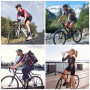 Ainiv Porte Bidon de Vélo avec Gourde Vélo 750ML, Bidon de Sport de Haute Qualité sans BPA, Blanc