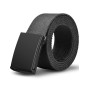 LXMY Ceinture Homme Tissu,Ceinture Toile Homme,Ceintures de Travail Réglable Sans Trou Pour Hommes,Ceinturede Voyage Glof en Jea