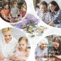 Puzzles pour Adultes 1000 pièces Repères du Monde 70 x 50 cm Puzzles pour Adultes Jeu éducatif Challenge Toy 1000 pièces Carte P