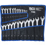 BGS 1196 - Jeu de clés mixtes - 6-32 mm - 25 pièces