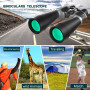 ESSLNB Jumelles Astronomie 13-39X70 Zoom Géant Jumelle Astronomique avec Adaptateur Téléphonique et Adaptateur pour Trépied pour