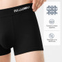 Fullluwaa - Lot de 10 Boxers Homme Coton, Confortable et Doux - Ajustés, Ceinture Élastique Ultra - Souple