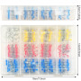 Newaner 200 Pièces joint de soudure connecteur bout de fil isolés, 4 tailles 26-10 AWG avec gaine thermorétractable, cosse elect