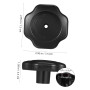 TOGEVAL Bouton de Poignée Bakélite Résistant Haute Température pour Couvercle Autocuiseur Remplacement Compatible Cocotte Instal