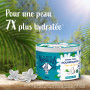 Le Petit Marseillais – Crème Corps Nourrissante Fleur de Tiaré (pot de 380 ml) – Crème hydratante pour peaux très sèches – Formu