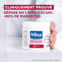 Mixa - Crème Cica Réparation - Réparation Effet Longue Durée - Peaux Très Sèches et Rugueuses - Visage, Corps, Mains - Hypoaller