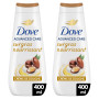 DOVE - Crème de douche Advanced Care Surgras Nourrissant - A l'huile d'argan - Testé dermatologiquement - Sensation de peau douc
