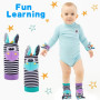 HAGOT Hochet Bebe, Poignet et Chaussettes Hochet, Jouet Bebe 0 3 6 Mois, 0-9 Mois Jouet Nouveau Né Garçon Fille