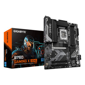 GIGABYTE B760 Gaming X GEN5 Carte Mère – Compatible avec Les processeurs Intel Core 14e génération, VRM 8+1+1 Phases, Jusqu’à 56