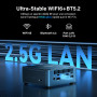 GEEKOM IT12 2026 Édition Mini PC avec Intel i5-12450H (Jusqu’à 4,4 GHz), SSD 512Go, 16Go RAM(Évolutif, Non-LPDDR), USB4, Windows