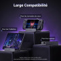 UGREEN 9 en 1 Docking Station Compatible avec Steam Deck OLED ROG Ally X Legion Go Dock USB C HDMI 4K 60Hz Adaptateur Ethernet G