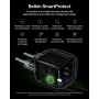 Belkin Chargeur USB C Multiple, 50 W, Chargeur Secteur GaN 2 Ports, Recharge Rapide pour MacBook, iPhone 17, iPad Pro, Chromeboo