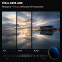 K&F CONCEPT 52mm Kit Filtre UV et Polarisant CPL et ND2-400 Variable et Chiffon pour Objectif Appareil Photo