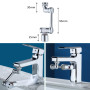 Rotation Multi-angle Mousseur Robinet Economie Eau, Economiseur D'eau pour Douche Robinet, Extension Filtre Embout Robinet, Douc