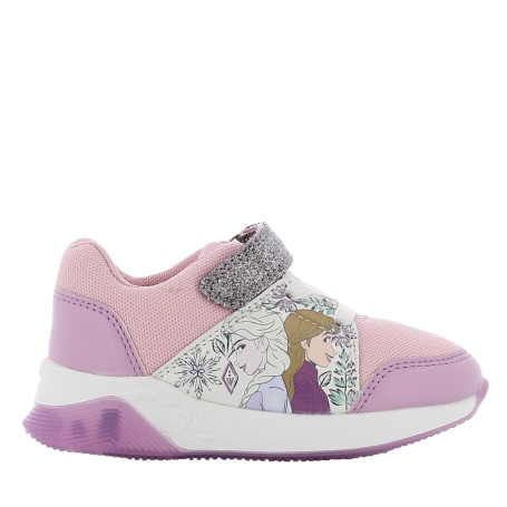 Leomil Frozen Baskets Lumineuses pour Filles Chaussures Enfants, Idéal pour l'école et Les Loisirs