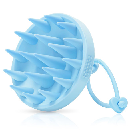 Alyvisun Brosse Massage Cuir Chevelu, Brosse en Silicone Douce, la Relaxation et la Propreté de la Tête, Exfoliation pour le Cui
