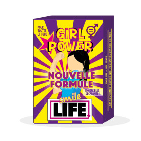Blackrock Games Smile Life Extension Girl Power - Jeu de Cartes et d'ambiance - 12 Ans et Plus - nécessite Le Jeu Smile Life pou