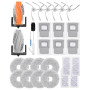 iRobacc Pour DJI ROMO Accessoires Compatibles avec DJI ROMO A/ROMO S/ROMO P, 28 Pièces 2 Brosses Principales, 6 Brosses de Dalay