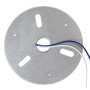HAOLEDI Kit de rénovation pour ventilateur de plafond LED de 16,3 cm 22 W - Panneau de remplacement PCB 3 CCT 3 000 K 5 000 K 25