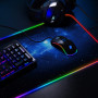 TITANWOLF - RGB Tapis de Souris Gaming XXL - LED Lumineuse Tapis de Souris Multicolore 11 Modes - 800 x 300mm - Surface antidéra