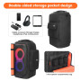 OURHZTB Étui de protection pour haut-parleur portable JBL PartyBox 110/120, sac de rangement avec poches pour JBL PartyBox Club 