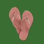 Havaianas - Slim Brasil Logo, Tongs Confortables, Durables et Légères, Hommage au Brésil, Drapeau sur Lanières, Femme