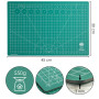 OfficeTree® Tapis de Decoupe Autocicatrisant A3- Plaque de Découpe – Tapis Coupe Couture pour Découpages Professionnels - 3 Couc
