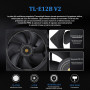 Thermalright Frozen Prism 360 Black Liquid CPU Water Cooler With 120mm PWM Fan,360 Black Cold Row Specification,Integrated Water