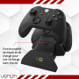 Venom Double station de chargement avec 2 batteries rechargeables - Noir (Xbox Series X & S/Xbox One)