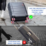 BSITSSS 16Pièces Lumineux Protection Roue Valise, Silicone Protege Roulette Valise, Housses de Protection de Roue de Bagage Rédu