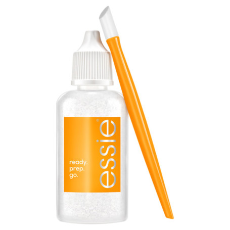 Essie ready.prep.go - Kit de soin des ongles professionnel 3 en 1 avec repousse-cuticules et repousse-cuticules réutilisable pou