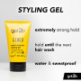 Got2b – Gel Coiffant - Superglue Glued - Collé-Serré - Résistant à l'Eau - Fixation Ultime - Formule Végane - Coiffant Cheveux -