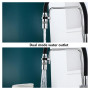 SJQKA Robinet Cuisine Rabattable Mitigeur Cuisine Rabattable 2 Modes D'évacuation De L'eau Robinet Cuisine Sous Fenêtre Pliable 