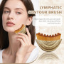 Brosse de Contour Lymphatique pour le Visage, Brosses de Contour pour le Visage, Brosse Drainage Lymphatique pour la Mâchoire et