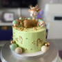 LEEQ 10pcs Décorations de Gâteau en Acrylique en Forme de Cœur - Decoration Gateau Mariage, Topper de Gâteau, Decoration Gateau 
