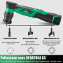 BATOCA S5 Polisseuse Sans Fil Professionnelle Mini Polisseuse Voiture 12V Polisseuse Voiture Sans Fil avec Modes DA&RO 25mm50mm7