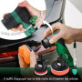 BATOCA S5 Polisseuse Sans Fil Professionnelle Mini Polisseuse Voiture 12V Polisseuse Voiture Sans Fil avec Modes DA&RO 25mm50mm7