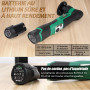BATOCA S5 Polisseuse Sans Fil Professionnelle Mini Polisseuse Voiture 12V Polisseuse Voiture Sans Fil avec Modes DA&RO 25mm50mm7
