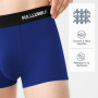 Fullluwaa - Lot de 10 Boxers Homme Coton, Confortable et Doux - Ajustés, Ceinture Élastique Ultra - Souple